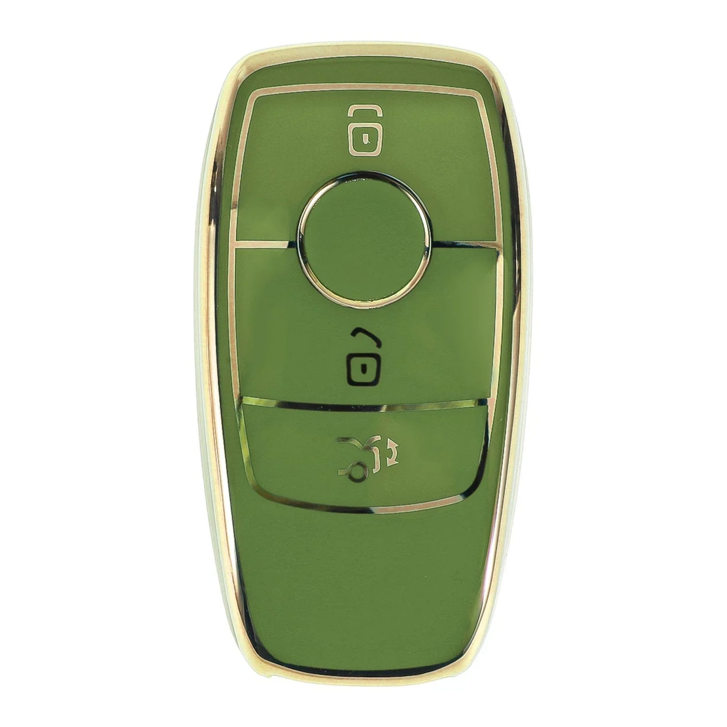 TPU Car Key Case for Mercedes Benz E Class 3 Button (2017-2023)