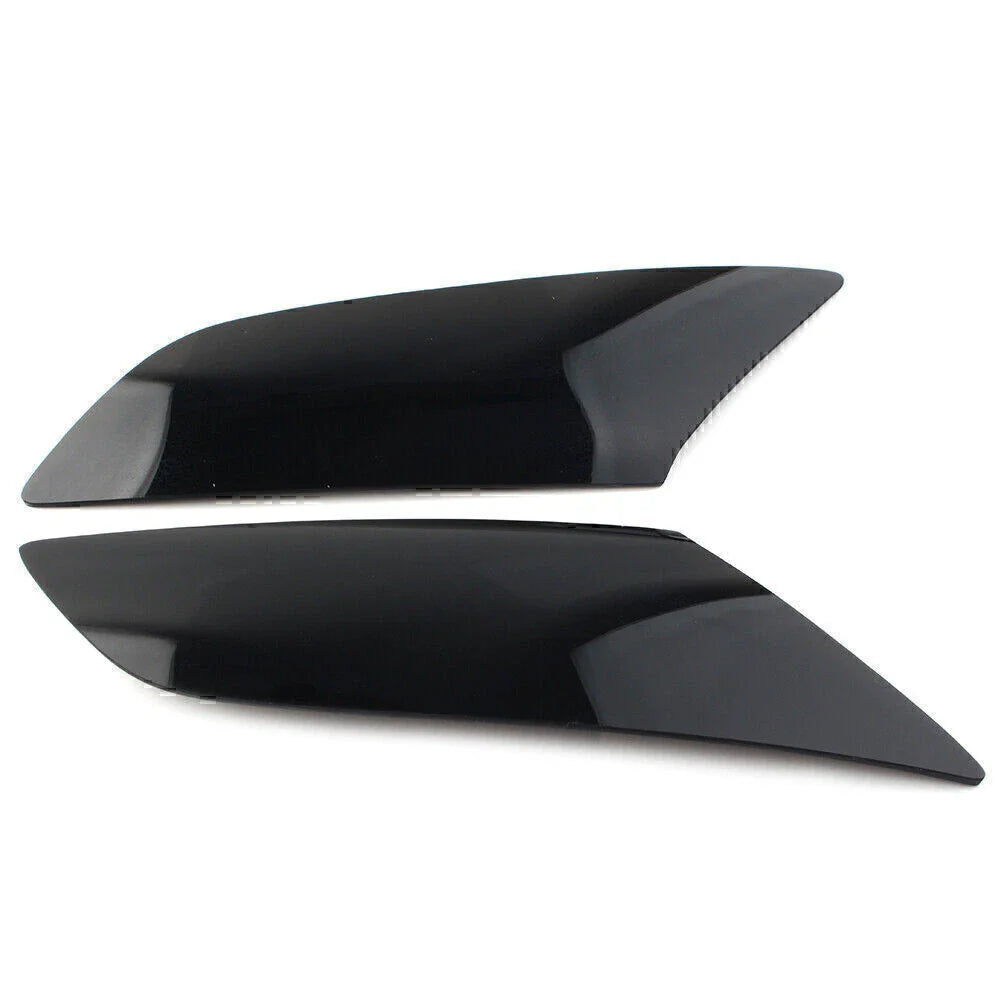 Black Headlight Lens Covers for Honda CBR600RR (2007-2012)