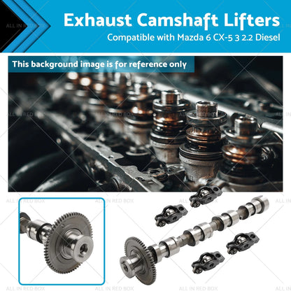 Camshaft Lifters for Mazda 3, 6, CX-5 2.2 Diesel (2012-2017)