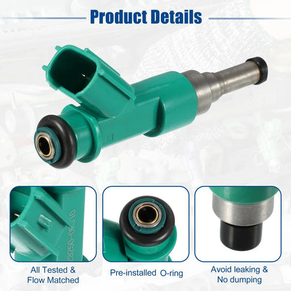 6 x Fuel Injector Nozzle for Toyota Camry 3.5L (2012-2017)