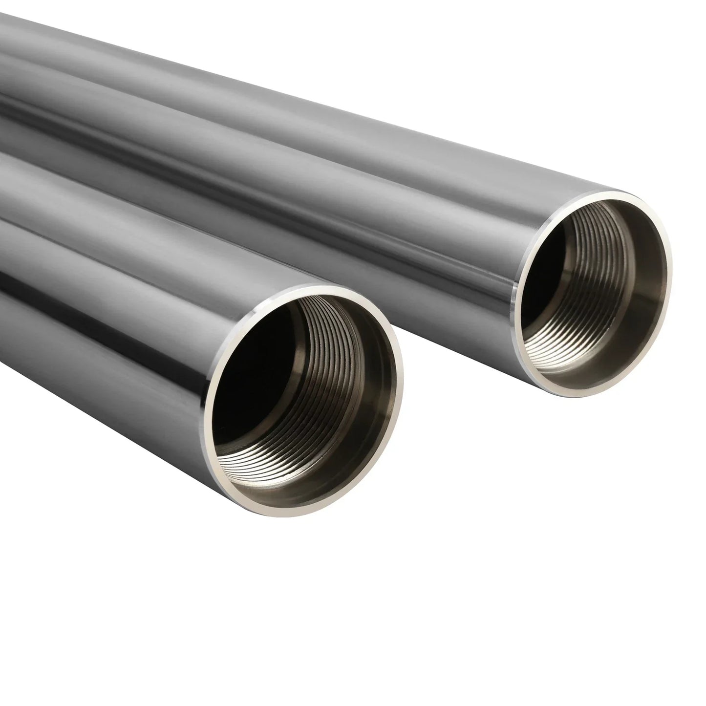 39mm Chrome Front Fork Tubes for Harley Sportster Iron 883 1200 (2016-2022)