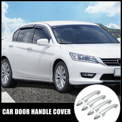 Car Door Handle Cover Trims for Honda Accord (2018-2023) - Keyless Hole, Silver