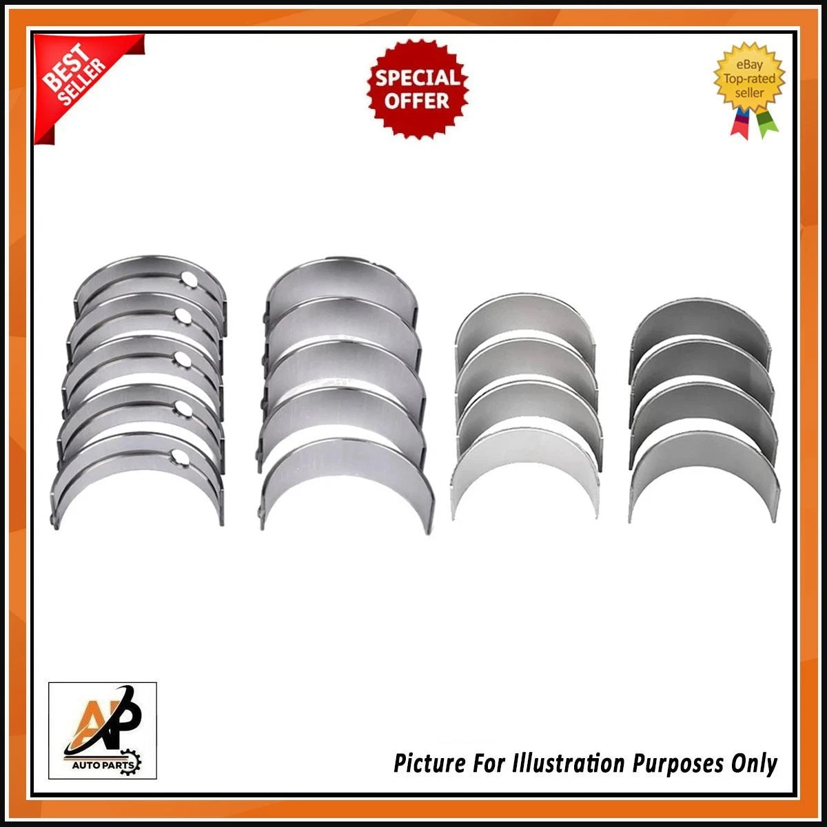 Forged Crankshaft with Engine Rebuild Kit for Land Rover 2.0 D 204DTA (2010–2019)