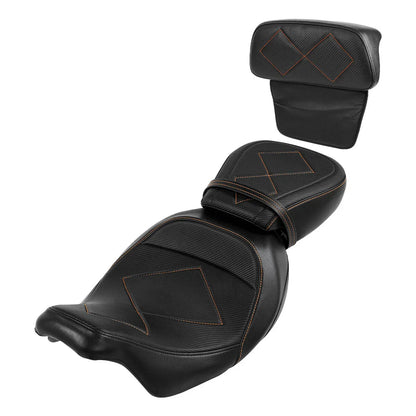 Driver & Passenger Seat Backrest for Harley Touring CVO Street Glide (14-23)