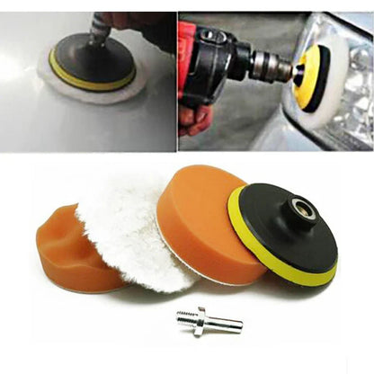 Sponge Buffing Pad Drill Adapter Car Polisher 1 x Gross Polish