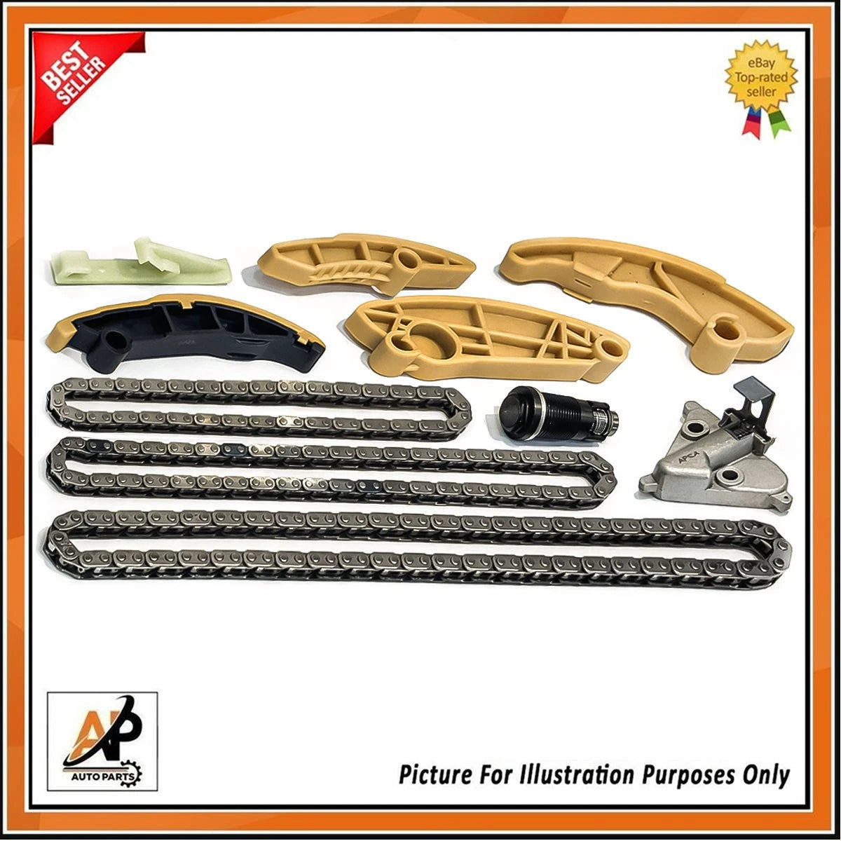Engine Timing Chain Kit Replacement for Land Rover Jaguar AJ200 (2013–2018)