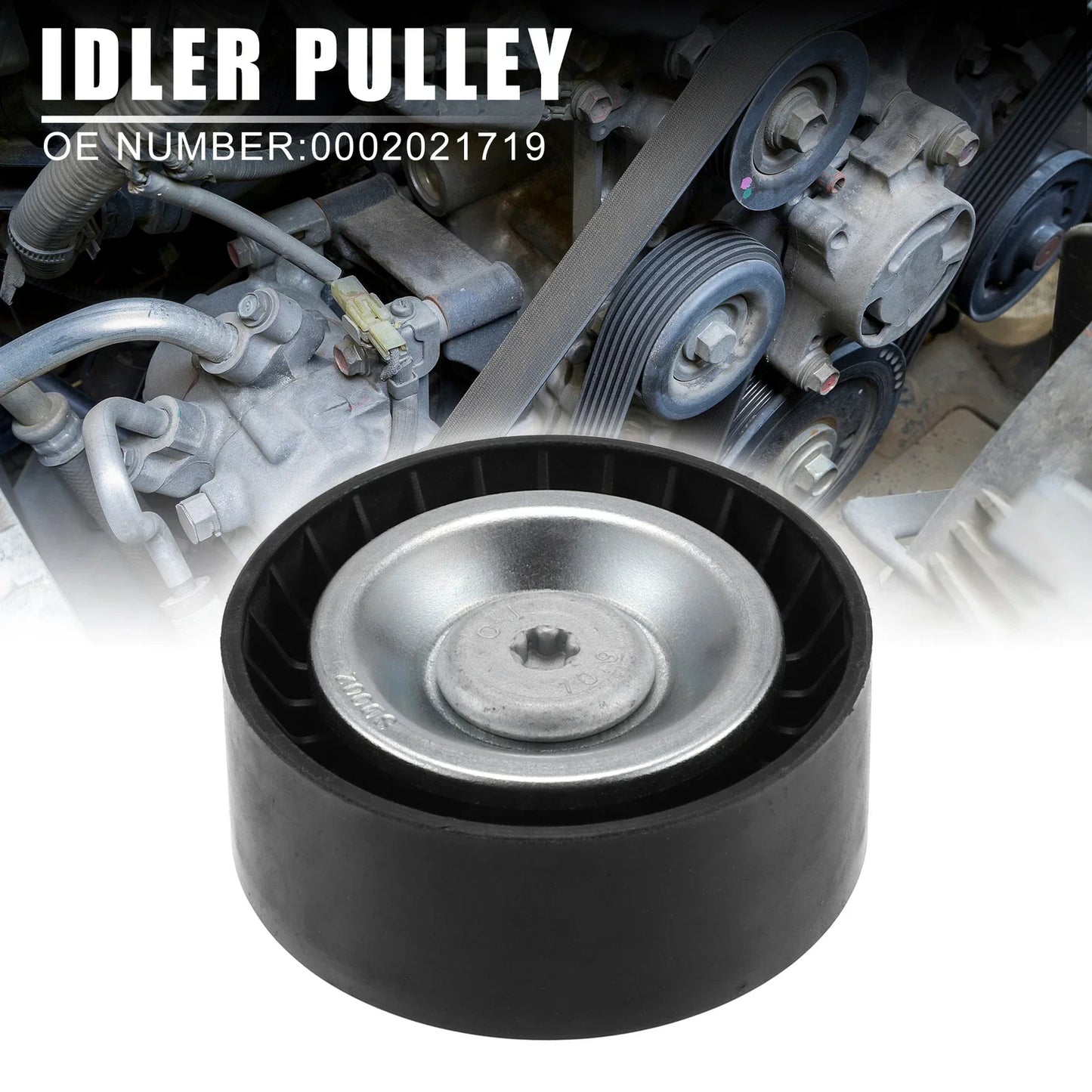 Drive Belt Idler Pulley for Mercedes-Benz C 250 (2012-2015)