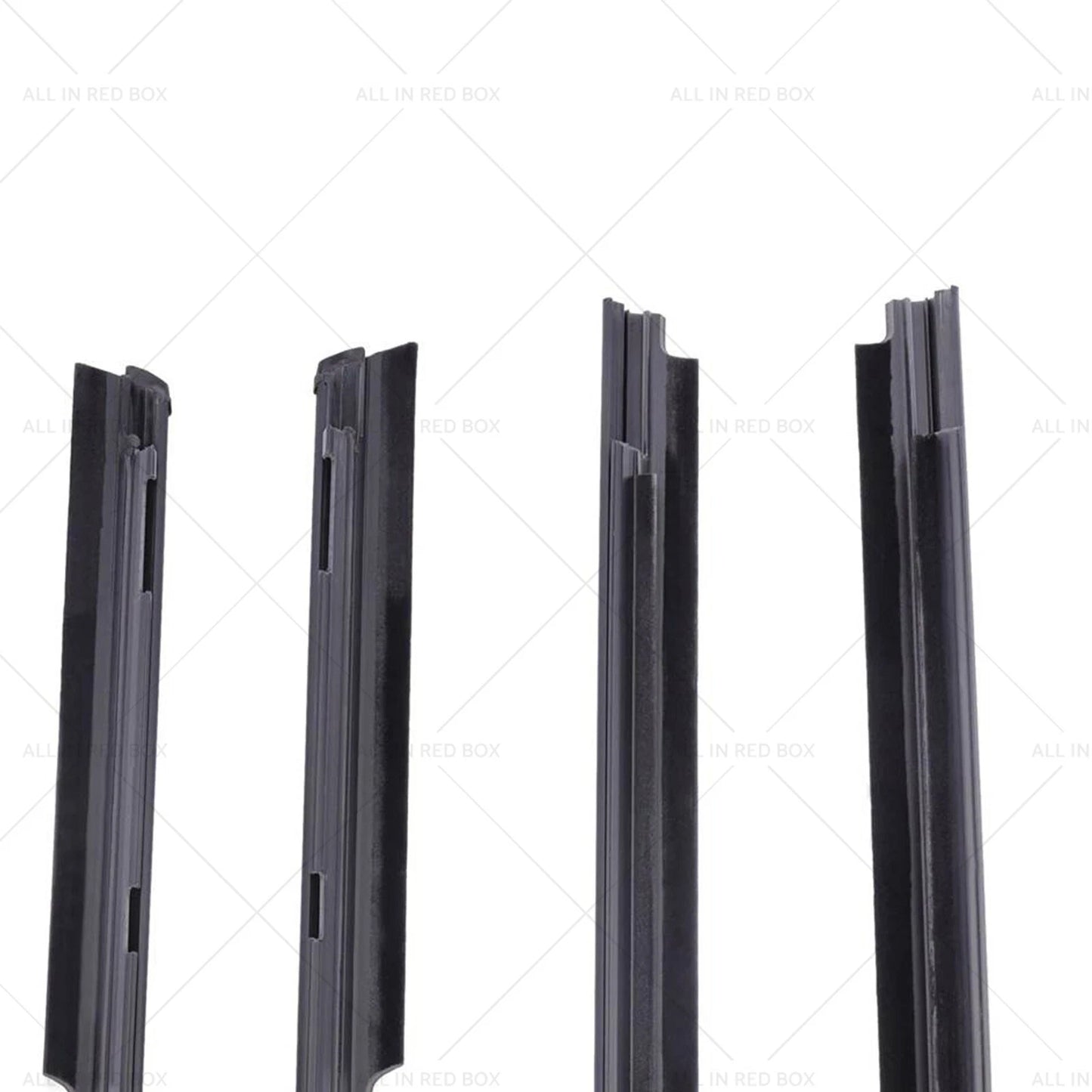 4 x Window Weatherstrips Trim Belt Set for Mitsubishi Lancer (2008-2017)