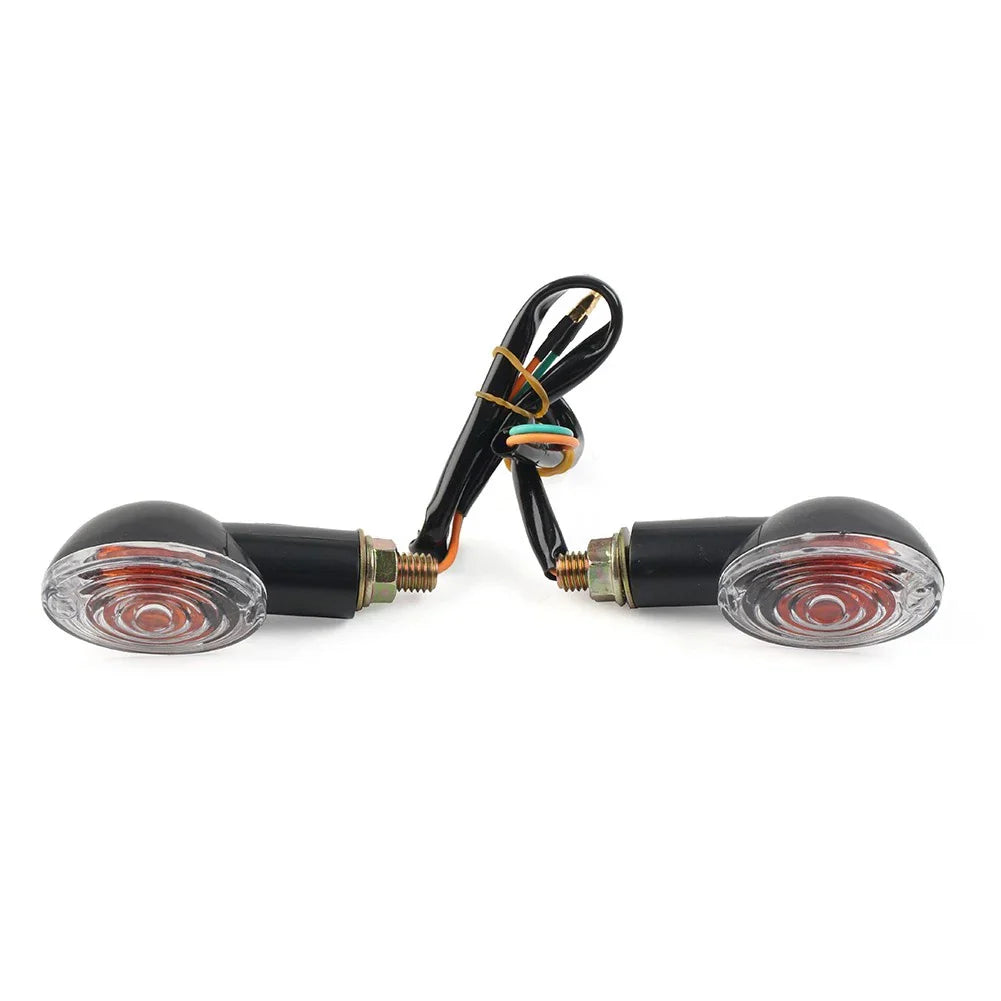 Clear Turn Signal Light Indicator Blinker for Kawasaki KLX110 (2009)