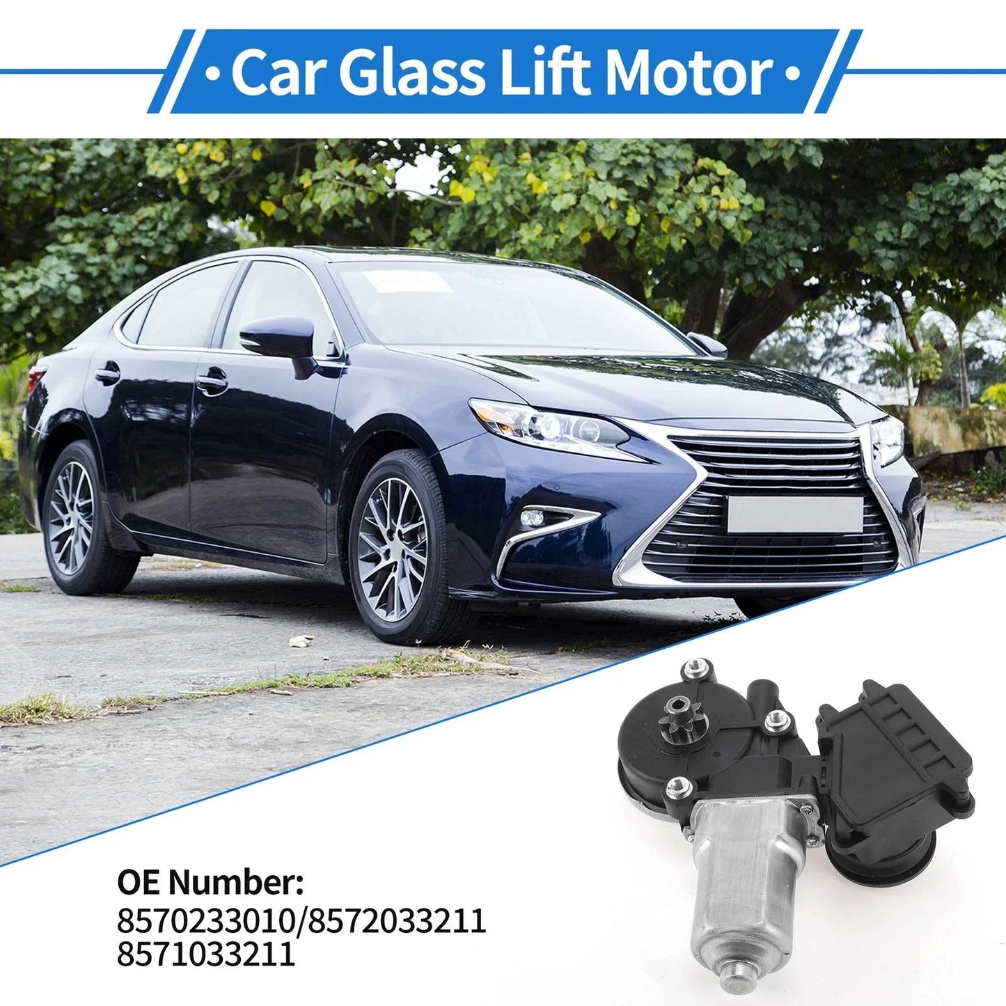 Power Window Regulator Lift Motor for Lexus ES350 (2007-2012)