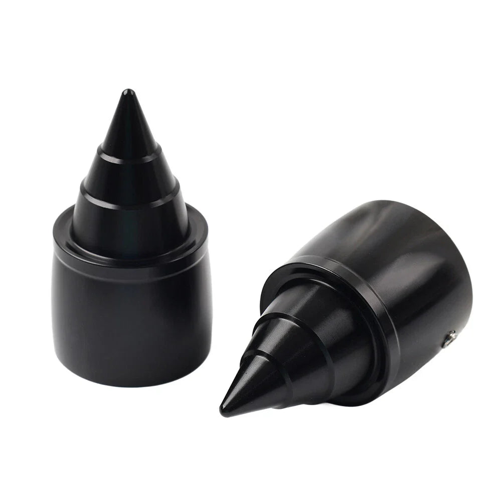 Front Axle Nut Caps for Harley Touring Road Street Glide Softail Sportster