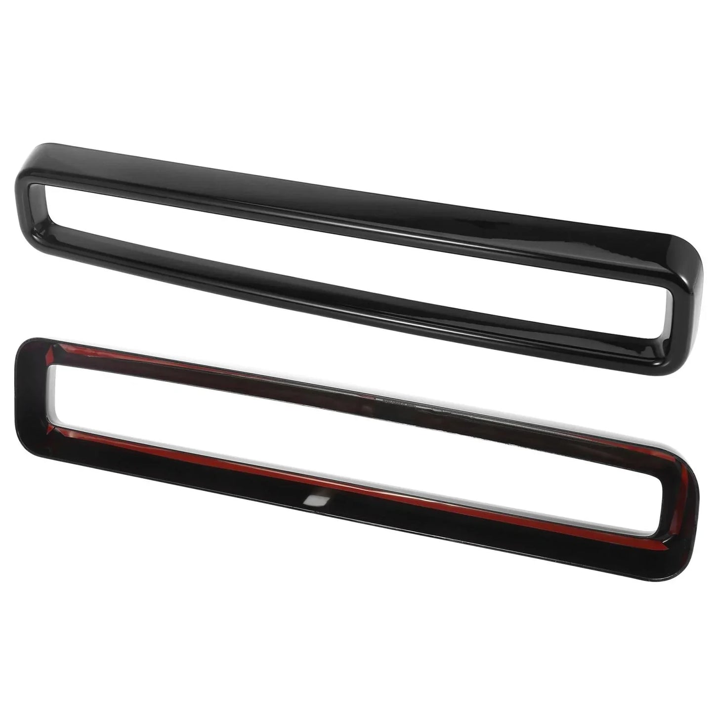Black Front Grill Grille Inserts Cover Trim for Dodge Challenger (2015-2020)