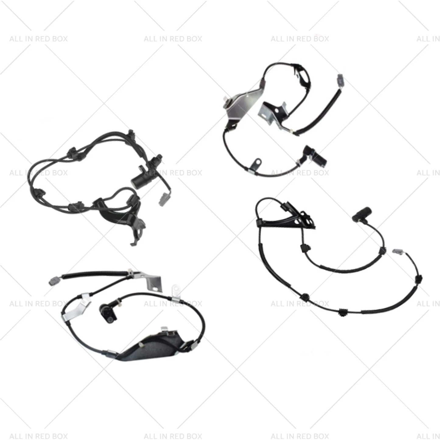 4 x ABS Sensors for Toyota Land Cruiser 100, Lexus LX470 (1998-2007)