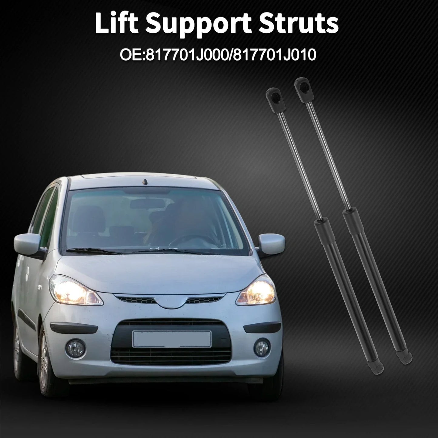 Tailgate Lift Supports for Hyundai i20 GB Hatchback (2008-2014)
