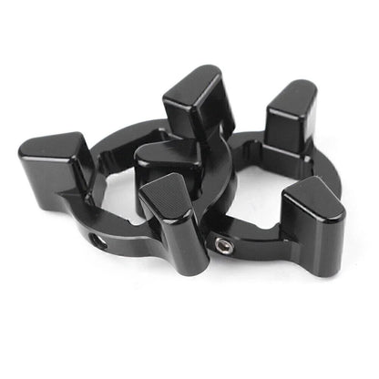 CNC 19mm Front Anodized Preload Adjusters for Universal Motorcycle (N/A)