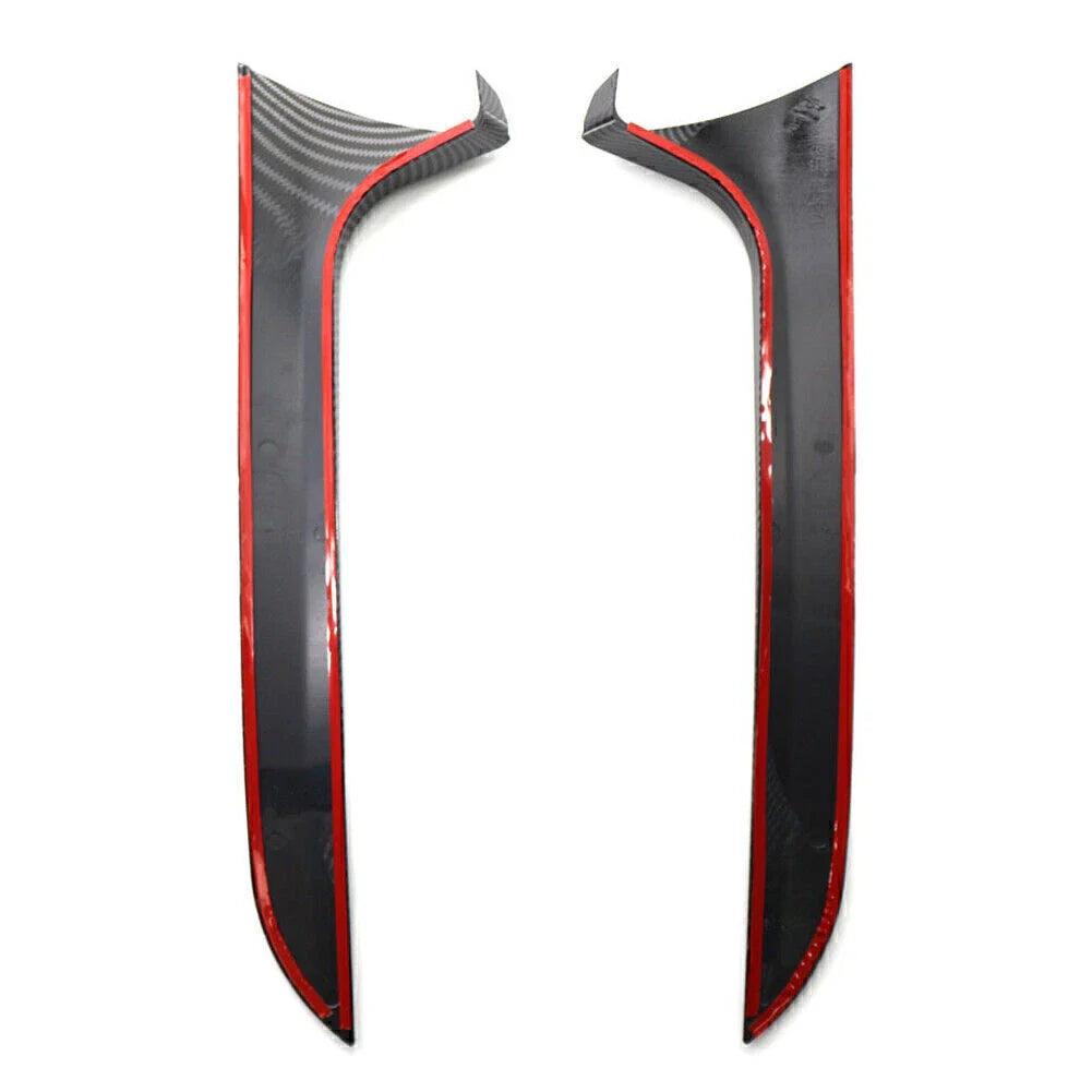 Carbon Fiber Rear Window Spoiler Trim for Audi A6 C7 (2012-2018)