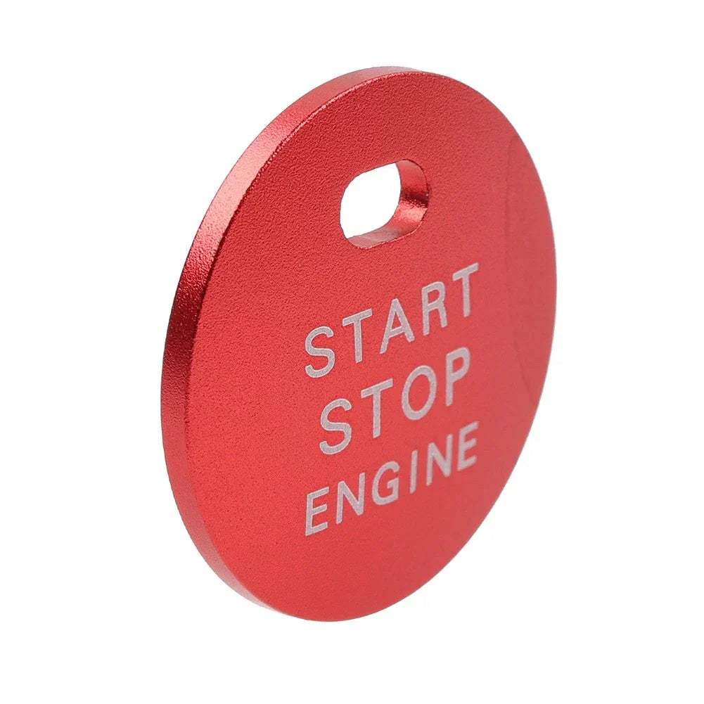 Red Engine Start Push Button Cover Trim for Mazda 3, 6, CX-5 (2003-2023)