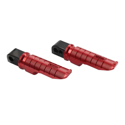 Rear Footrest Pegs for Suzuki V-Strom 650 DL650 GSXS1000 2018-2024 Red