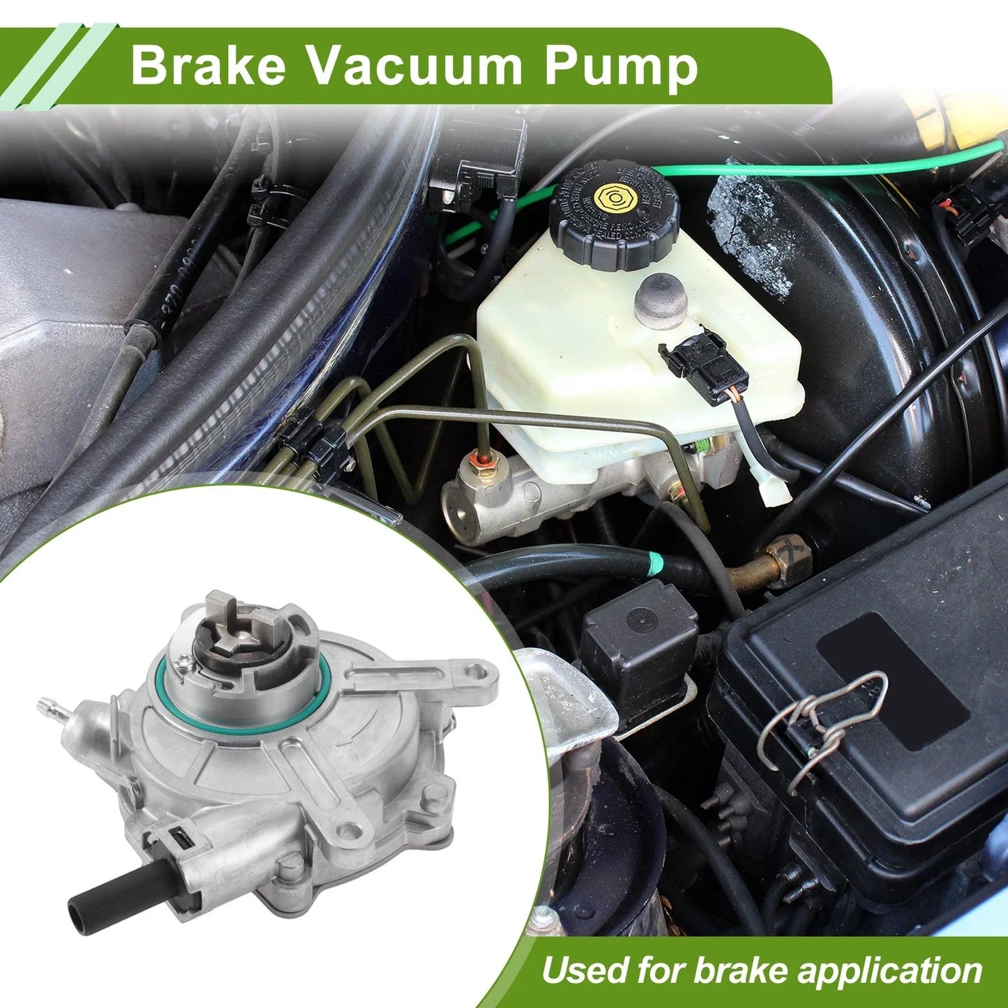 Brake Vacuum Pump for Mercedes-Benz C230 2006-2007 V6 2.5L 1 x Unit