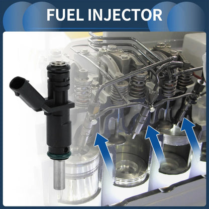 Fuel Injector Set for Mercedes-Benz W204 C230 C280 C350 (2005-2014) - 6 Pcs