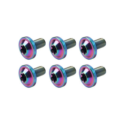 6 x M6x30mm Alloy Torx Head Screws for Motorcycle Bike