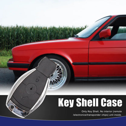 Uncut Key Fob Remote Case Shell for Mercedes