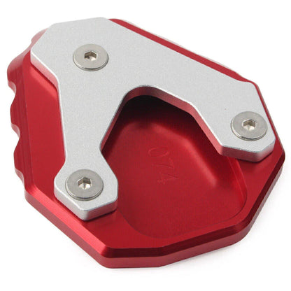 Kickstand Enlarger Plate for HONDA CB500X (2019-2023) - Red CNC Aluminium