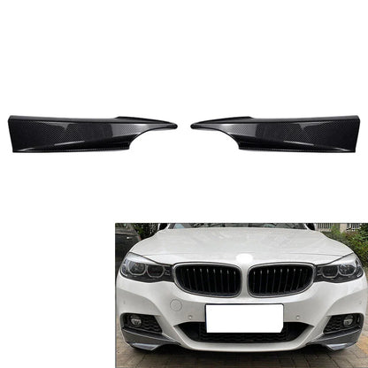 Front Bumper Splitter Lip Canard for BMW 3 Series GT F34 320i 325i (14-19)