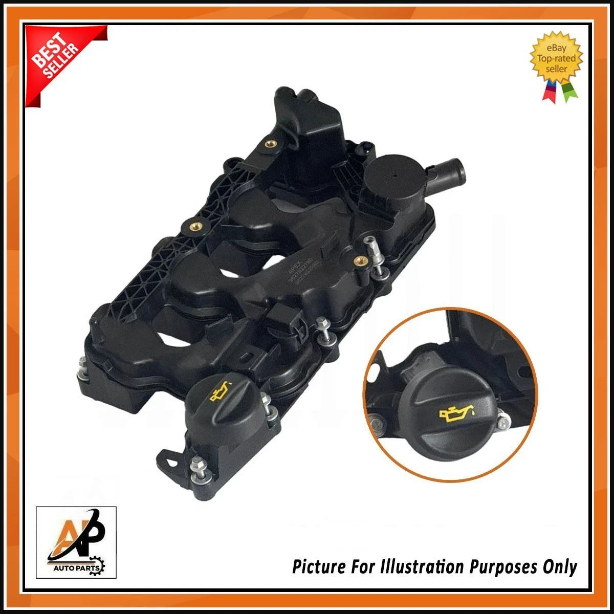 Cylinder Head Cover for Citroen 1.5 BlueHDi DV5R (2017–2022)