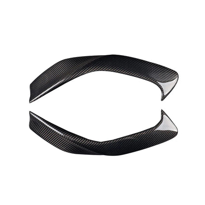 Carbon Fiber Headlight Eyelid Cover Trim for Honda Prelude (1997-2001)
