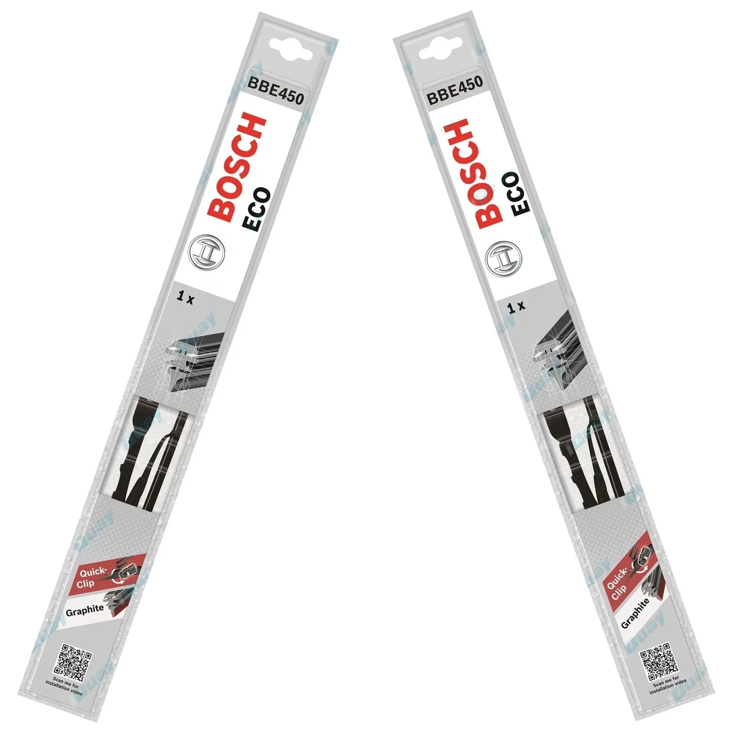 Drivers & Passenger Side Front Wiper Blade Set for Nissan Pulsar N12 1982~1987
