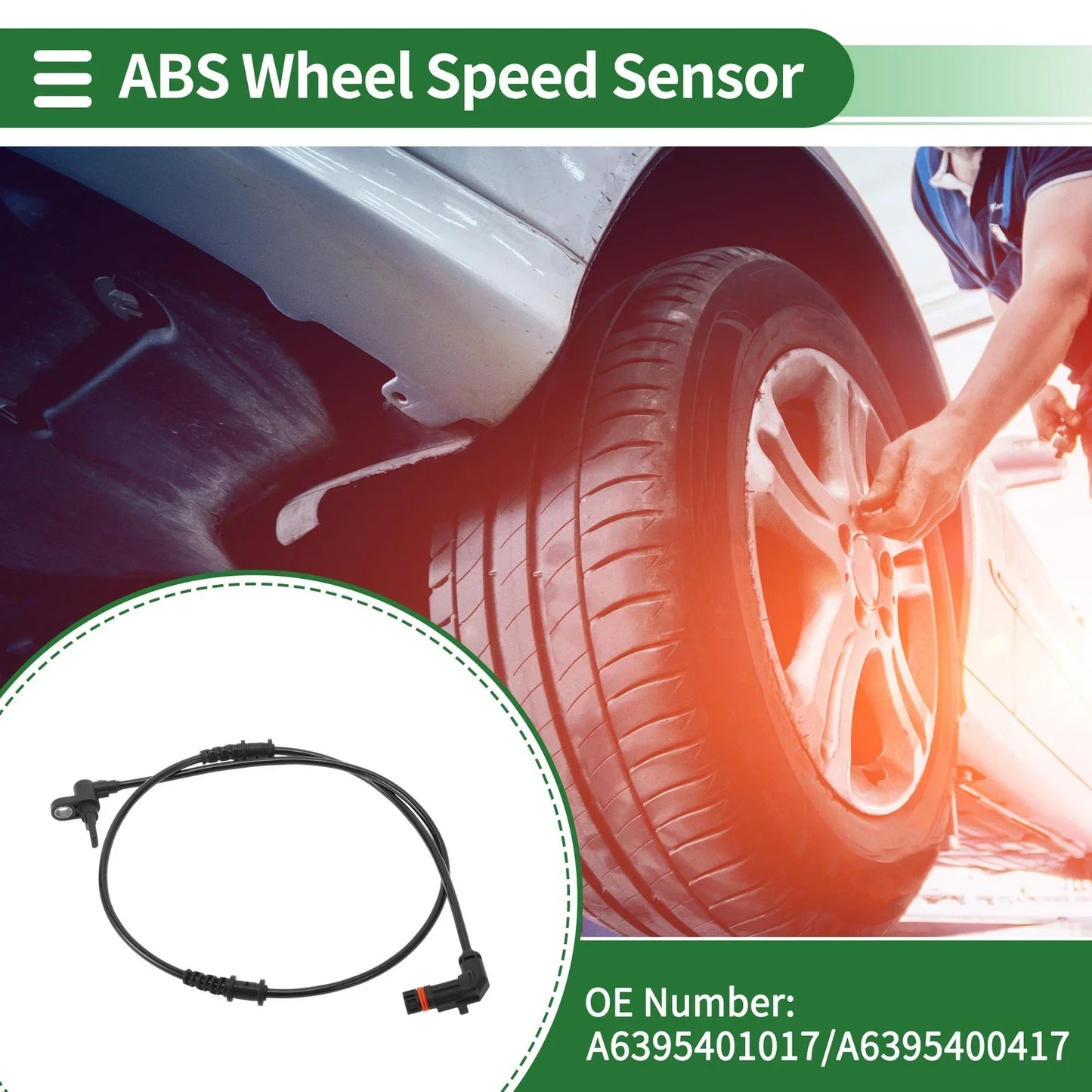 ABS Wheel Speed Sensor for Mercedes-Benz W639 (2003-2014)
