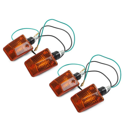 4 x Universal Motorcycle Turn Signal Lights for Honda Nighthawk (1982-2007)