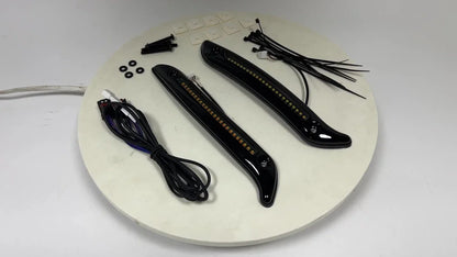 Windshield DRL Turn Signal Light for Harley Softail Low Rider El Diablo FXRST (2022)