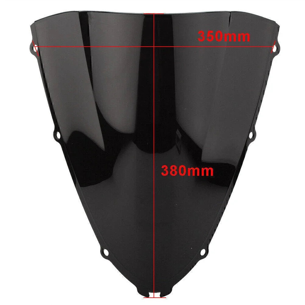 Silver Double Bubble Windscreen for Kawasaki Ninja ZX14R (2006-2024)