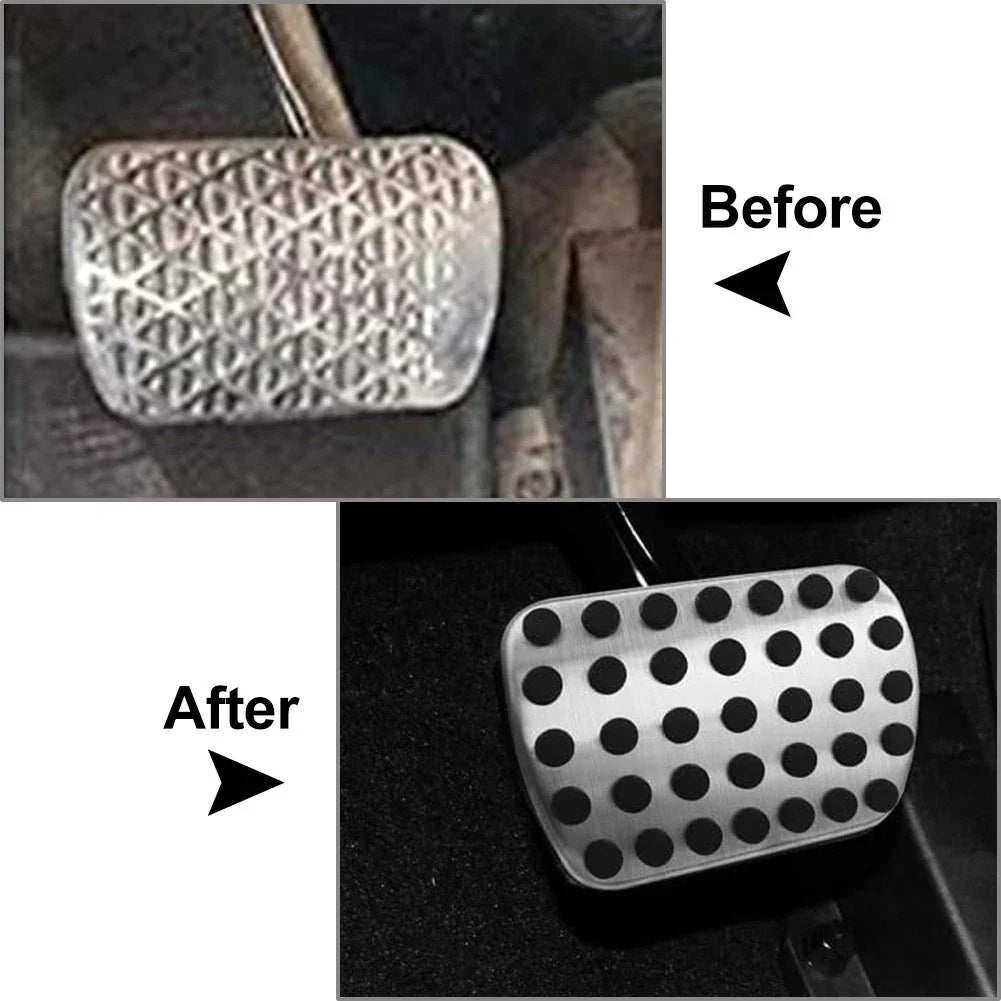 Brake Pedal Pad Cover for Benz A B C E S M CLA GLA GLC GLE GLS GLK SLK Class