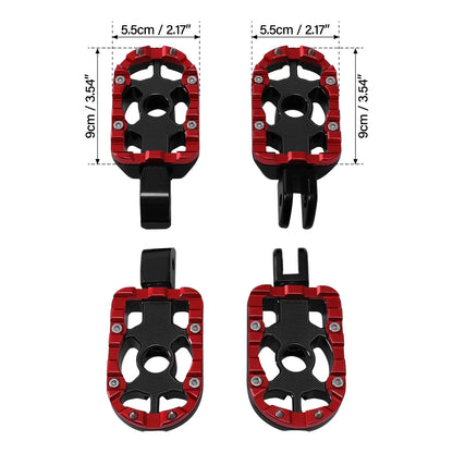 Driver Passenger Footpeg Pegs for Harley Softail Low Rider Fat Bob (2018-2025)