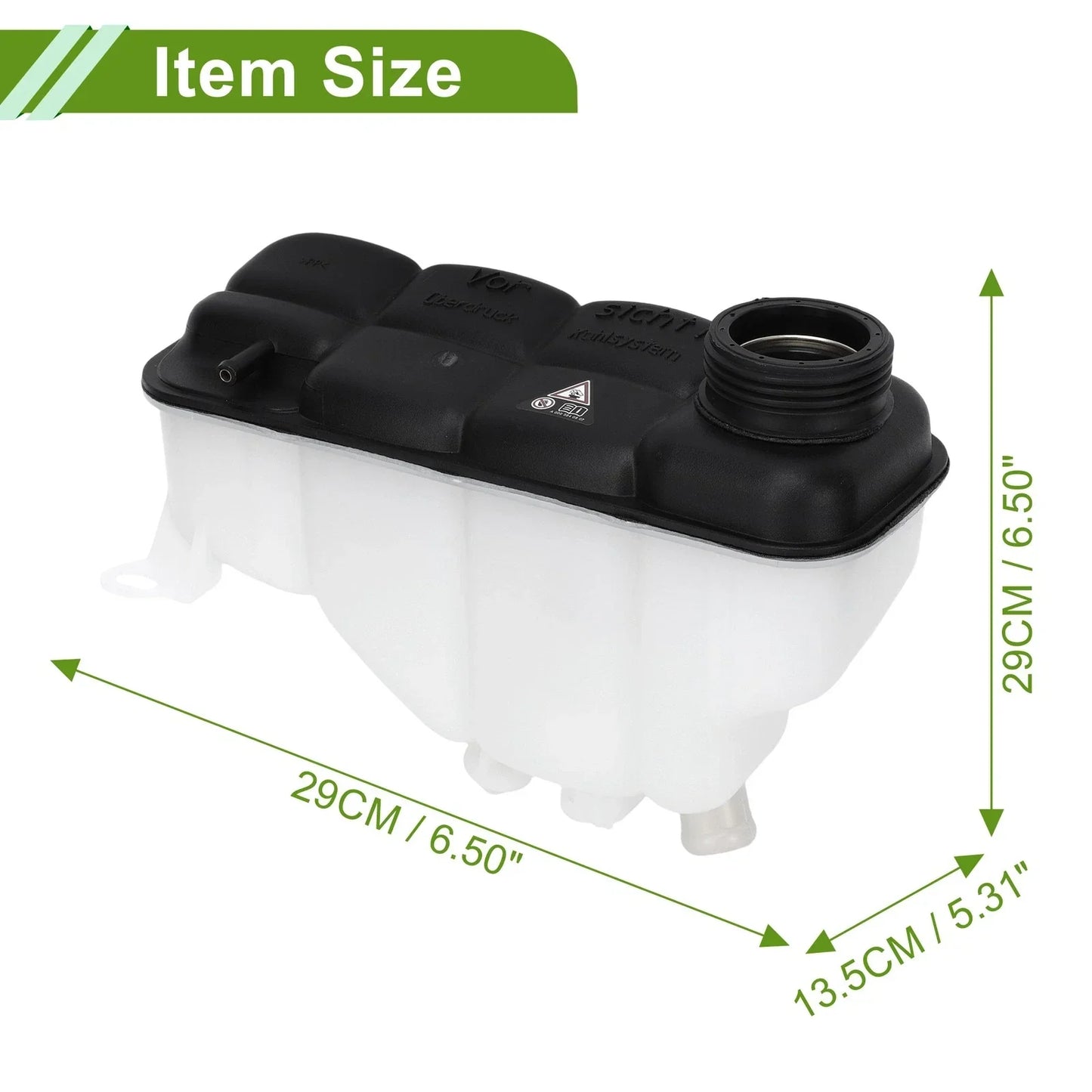 Coolant Expansion Recovery Overflow Tank for Mercedes-Benz C280 (1994-2000)