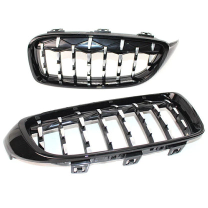 Upper Bumper Grille Mesh for BMW 4-Series F32 F33 F36 (2014-2020)
