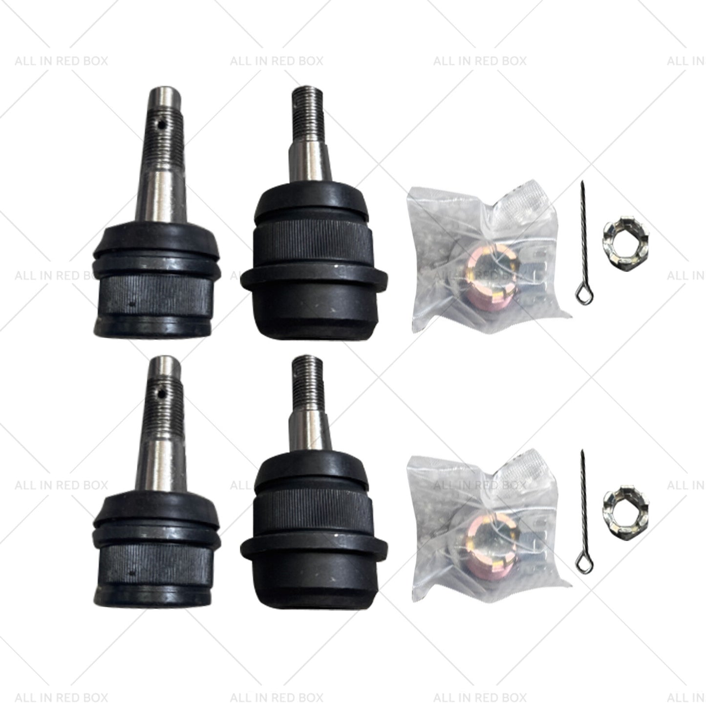 4 x Lower & Upper Ball Joints for Jeep Grand Cherokee XJ WG WJ 4WD (1993-2004)