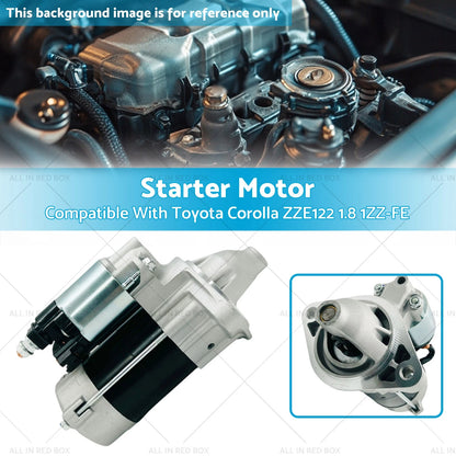1.1kW Starter Motor 9T 12V for Lotus Elise, Corolla ZZE122 (2001-2006)