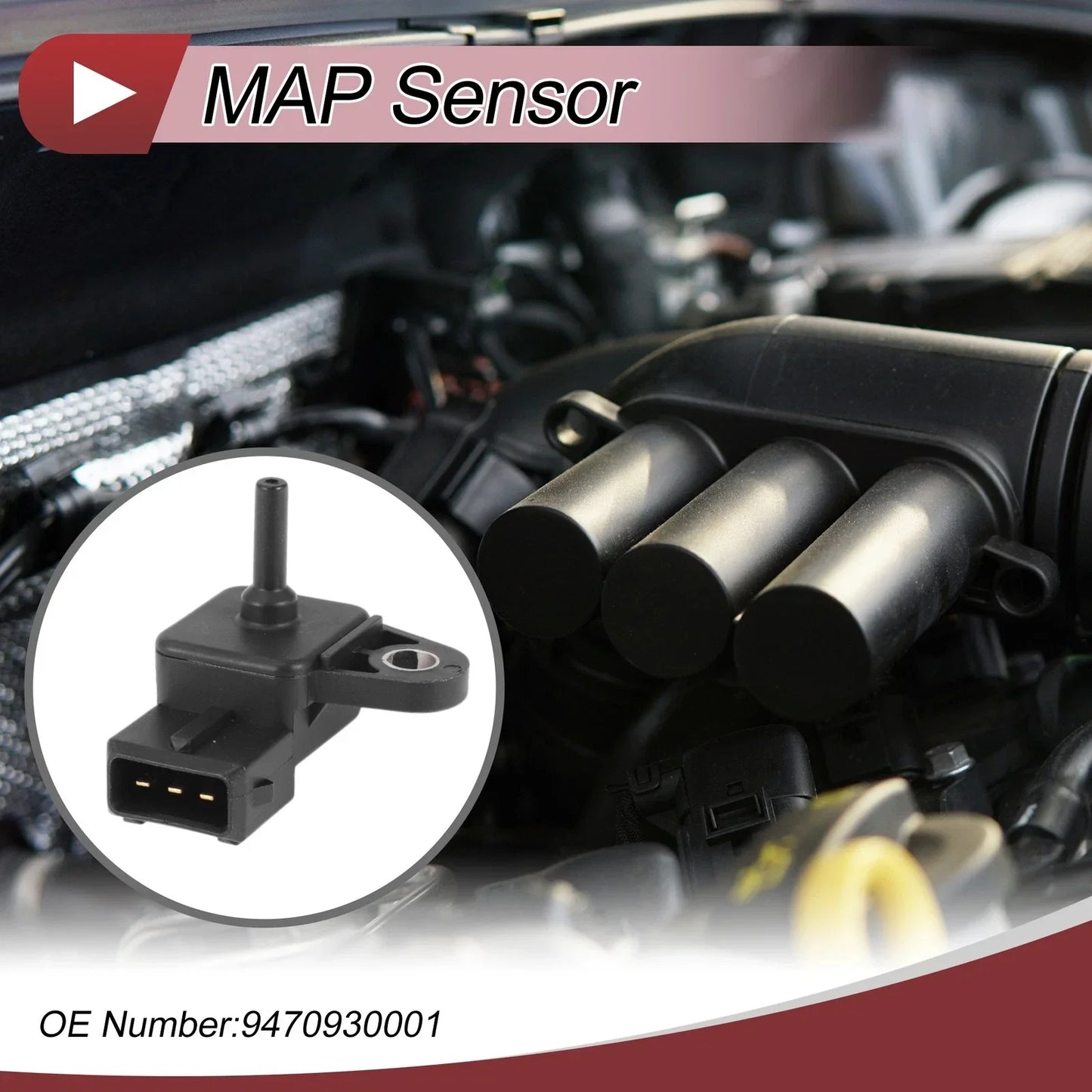 MAP Sensor for Hyundai Elantra Coupe (2013-2016)