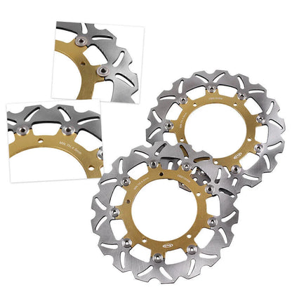 Front Brake Disc Rotors for Yamaha FZ6 FAZER S2 600, XJ6, MT03 660 (13-15)