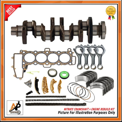 Engine Rebuild Kit with Nitrated Crankshaft for Range Rover 2.0D AJ200D (2010–2016)