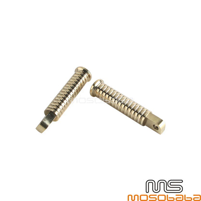 Brass Foot Pegs for Harley Sportster XL 883L/R Forty-Eight (2010-2023)