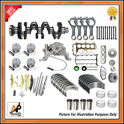 Crankshaft Replacement with Engine Rebuild Kit for Land Rover Discovery 4 (2009–2016)