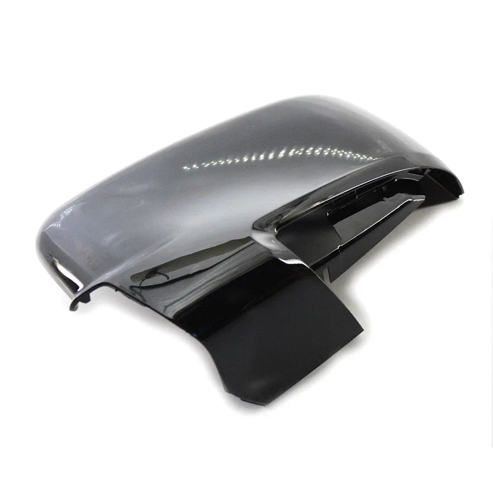 Black Mirror Cover with Turn Signal Cutout for Dodge Ram 1500 (2013-2018)