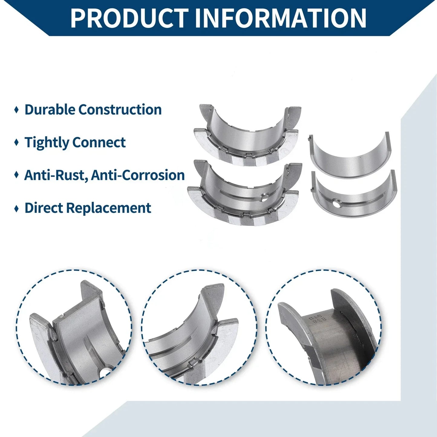 Main Bearing Set for BMW X1 (2014 - 2017)