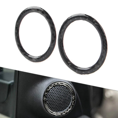 Front Door Stereo Speaker Ring Trim Cover for Jeep Grand Cherokee