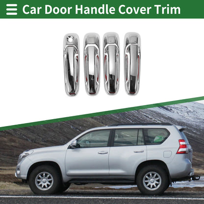Dodge RAM 1500 Car Door Handle Cover Trim Silver Tone (2002-2008)